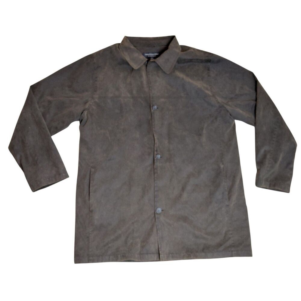 Impermeable By Weatherproof Full Zip Chore Jacket Men's Brown 2XLT